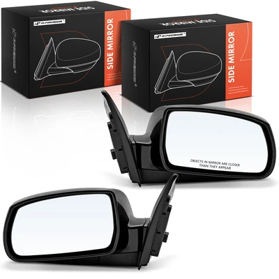 2 Pcs Power Heated Mirror with Manual Folding