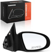 1993-1997 Geo Prizm Right Passenger Side Mirror, Manual 1993-1997 Geo Prizm, Black A-Premium APMI2615TW