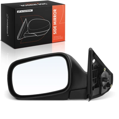 Driver Black Mirror with Manual Glass Adjust