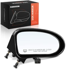 1998-1999 Buick LeSabre Right Passenger Side Mirror, Powered, with Heated, Black A-Premium APMI2643TW