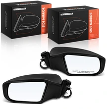 2013-2018 Nissan Altima Driver & Passenger Mirror, Powered, with Heated, Paintable A-Premium APMI2268TW