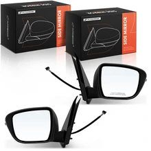 2018-2020 Nissan Pathfinder Driver & Passenger Mirror, Powered 2018-2020 Nissan Pathfinder, Smooth Black A-Premium APMI2269TW