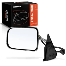 1994-1997 Dodge Ram 2500 Left Driver Side Mirror, Powered 1994-1997 Dodge Ram 2500, Chrome A-Premium APMI1863