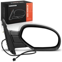 Passenger Chrome Mirror with Power Glass Adjust