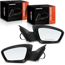 2011-2015 Volkswagen Jetta Driver & Passenger Mirror, Manual 2011-2015 Volkswagen Jetta, Textured Black A-Premium APMI930TW