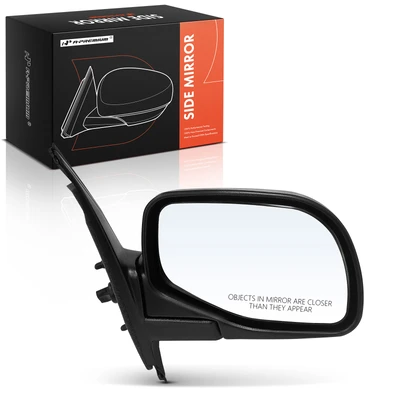 Passenger Black Mirror with Manual Glass Adjust