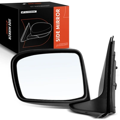 Driver Textured Black Manual Folding Mirror Assembly