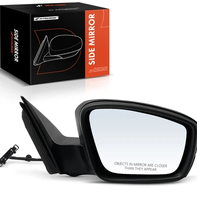 Passenger Textured Black Power Heated Mirror Assembly