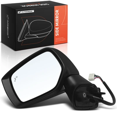Driver Black Mirror with Power Glass Adjust