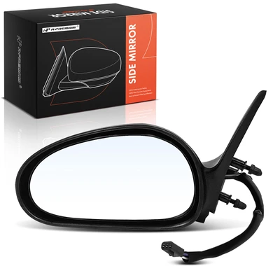 Driver Black Textured Mirror with Power Glass Adjust