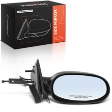 Passenger Black Mirror with Manual Glass Adjust