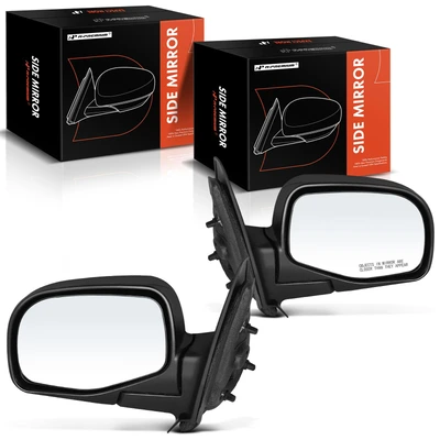 2 Pcs Driver & Passenger Manual Folding Mirror