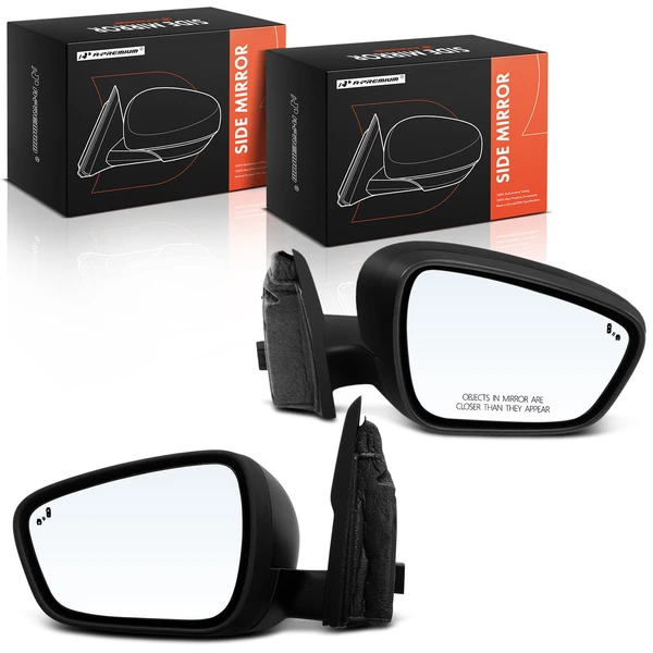 2020-2021 Ford Escape Driver & Passenger Mirror, Powered, Textured Black A-Premium APMI2281TW