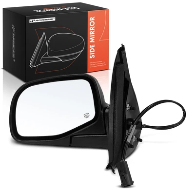 Driver Black Mirror with Power Glass Adjust