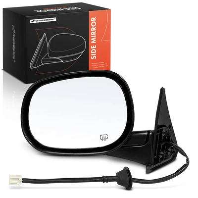 Driver Smooth Black Mirror with Power Glass Adjust