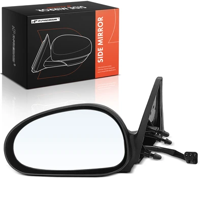 Driver Black Textured Mirror with Power Glass Adjust