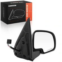 1999-2002 Chevrolet Silverado 1500 Right Passenger Side Mirror, Powered 1999-2002 Chevrolet Silverado 1500, Chrome A-Premium APMI2507
