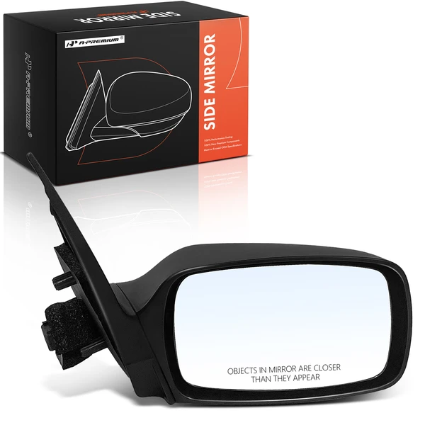 1995-2000 Mercury Mystique Right Passenger Side Mirror, Powered, Smooth Black A-Premium APMI1941