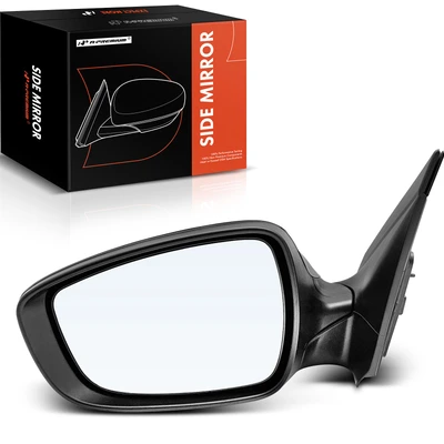 Driver Black Power Heated Mirror Assembly
