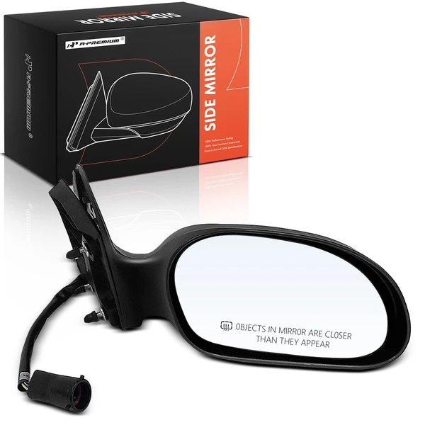 2000-2005 Mercury Sable Right Passenger Side Mirror, Powered, with Heated, Textured Black A-Premium APMI1976