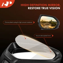 Passenger Black Mirror with Power Glass Adjust