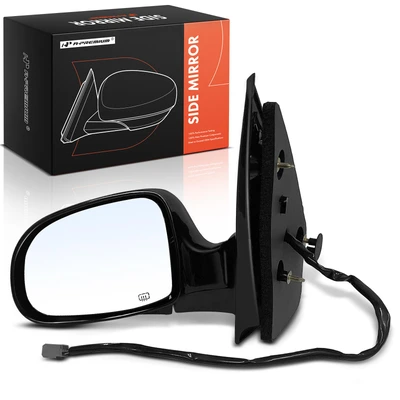 Driver Black Mirror with Power Glass Adjust