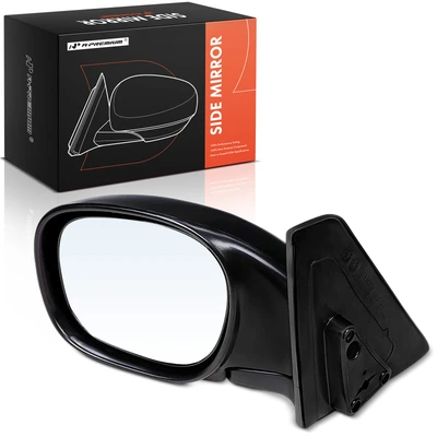 Driver Smooth Black Mirror with Manual Adjustment