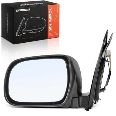 Driver Textured Black Mirror with Heated