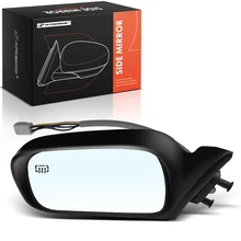 Driver Heated Black Mirror Assembly