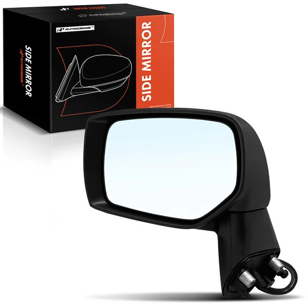 2015 Subaru XV Crosstrek Left Driver Side Mirror, Power Adjustment, Manual Folding, Textured Black A-Premium APMI1018TW