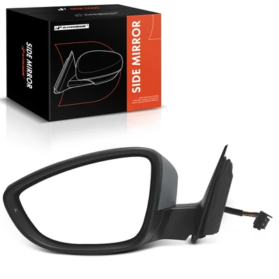 Driver Gray Mirror with Power Glass Adjust