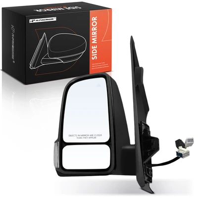 Driver Black Mirror with Power Glass Adjust