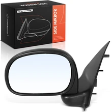 Driver Textured Manual Mirror with Power Folding