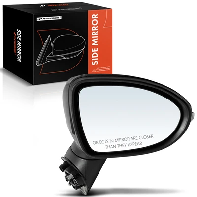 Passenger Black Mirror with Manual Glass Adjust
