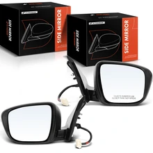 2015 Nissan Murano Driver & Passenger Mirror, Powered 2015 Nissan Murano, Black A-Premium APMI1771