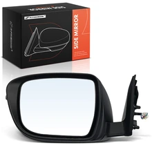 2016 Nissan Rogue Left Driver Side Mirror, Powered 2016 Nissan Rogue, Smooth Black A-Premium APMI2312TW