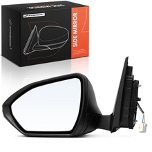 2022-2024 Hyundai Tucson Left Driver Side Mirror, Powered 2022-2024 Hyundai Tucson, Smooth Black A-Premium APMI3118TW