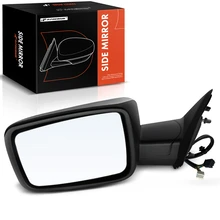 2011-2013 Ram 2500 Left Driver Side Mirror, Powered, with Heated, Chrome A-Premium APMI1081TW