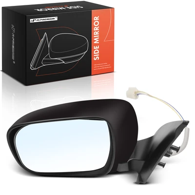 Driver Black Mirror with Power Adjust & Manual folding