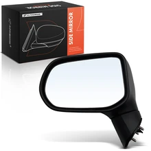 2006-2011 Honda Civic Left Driver Side Mirror, Manual 2006-2011 Honda Civic, Textured Black A-Premium APMI2298TW