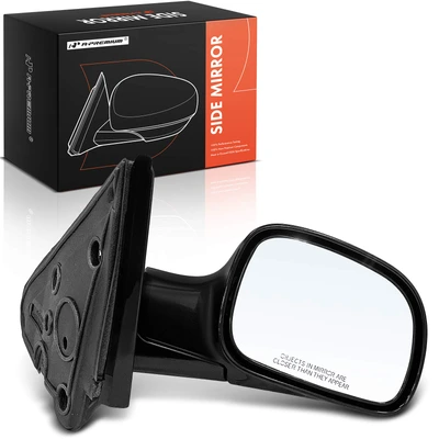 Passenger Black Mirror with Manual Glass Adjust