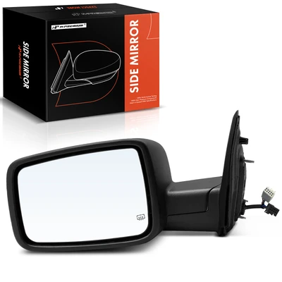Driver Black Mirror with Power Glass Adjust