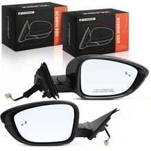 2023-2024 Honda Accord Driver & Passenger Mirror, Powered, with Heated, Black A-Premium APMI3127TW