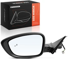 2023-2024 Honda Accord Left Driver Side Mirror, Powered, with Heated, Black A-Premium APMI3124TW