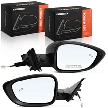 2023-2024 Honda Accord Driver & Passenger Mirror, Powered 2023-2024 Honda Accord, Black A-Premium APMI3129TW