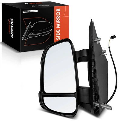 Driver Black Mirror with Manual Glass Adjust