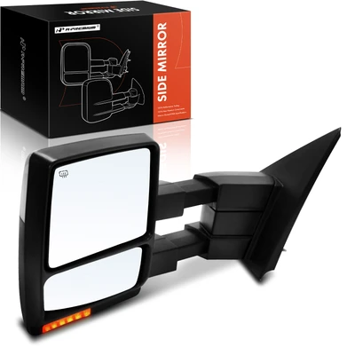 Driver Chrome Mirror with Power Glass Adjust