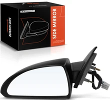 2014-2016 Chevrolet Impala Limited Left Driver Side Mirror, Powered 2014-2016 Chevrolet Impala Limited, Smooth Black A-Premium APMI805