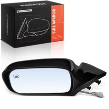 Driver Smooth Black Heated Mirror Assembly