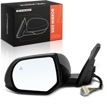 2022-2024 Hyundai Ioniq 5 Driver Side Mirror Assembly, with Heating, Power Adjustmented, Black A-Premium APMI3389TW